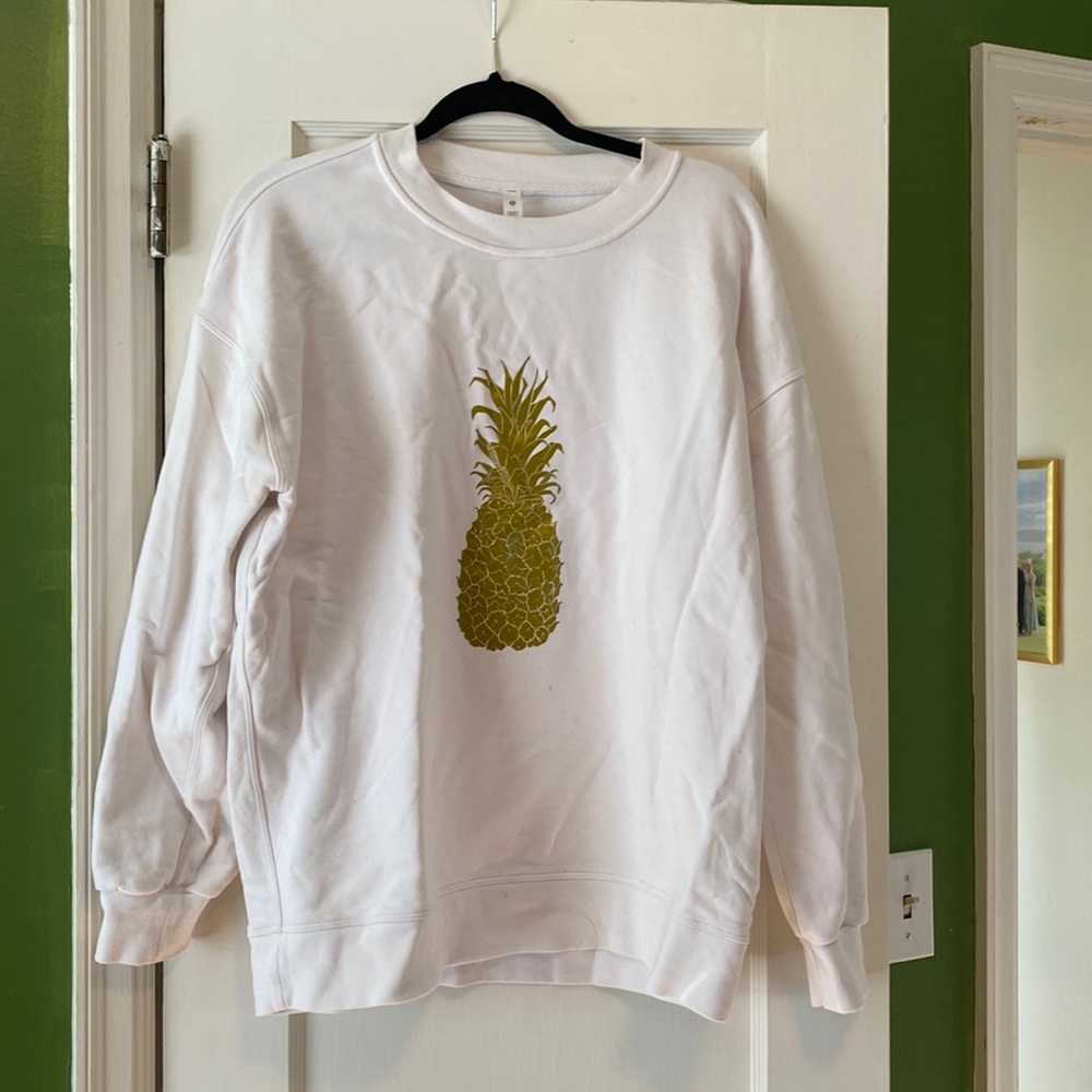 Limited Edition Lululemon Hawaii Pineapple Simply Oversized Crew